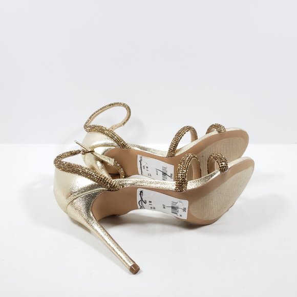 Lauren Lorraine Dria Heel - Gold 8M - Picture 3 of 4